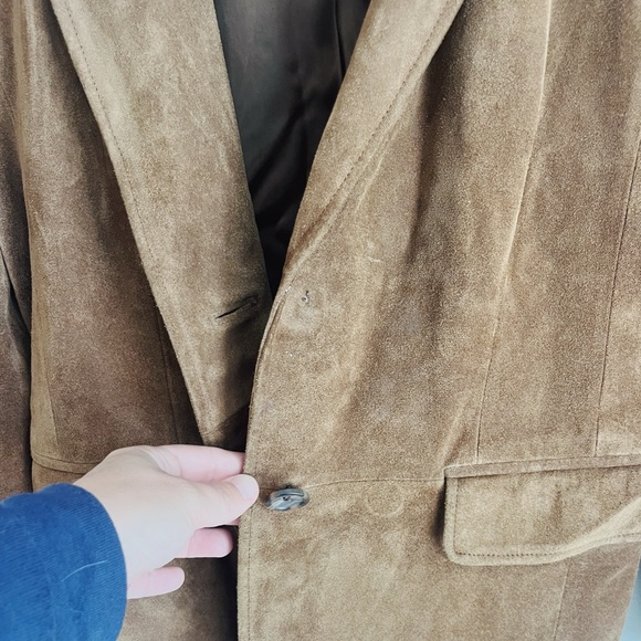 Banana Republic Brown Suede Blazer - 6 - Picture 5 of 6